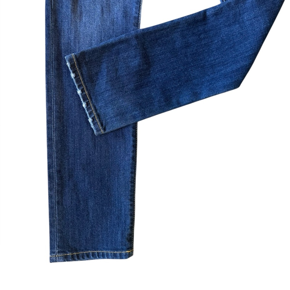 CABI Style #3045 Slim Boyfriend distressed stretch jeans size 0 - Picture 4 of 8